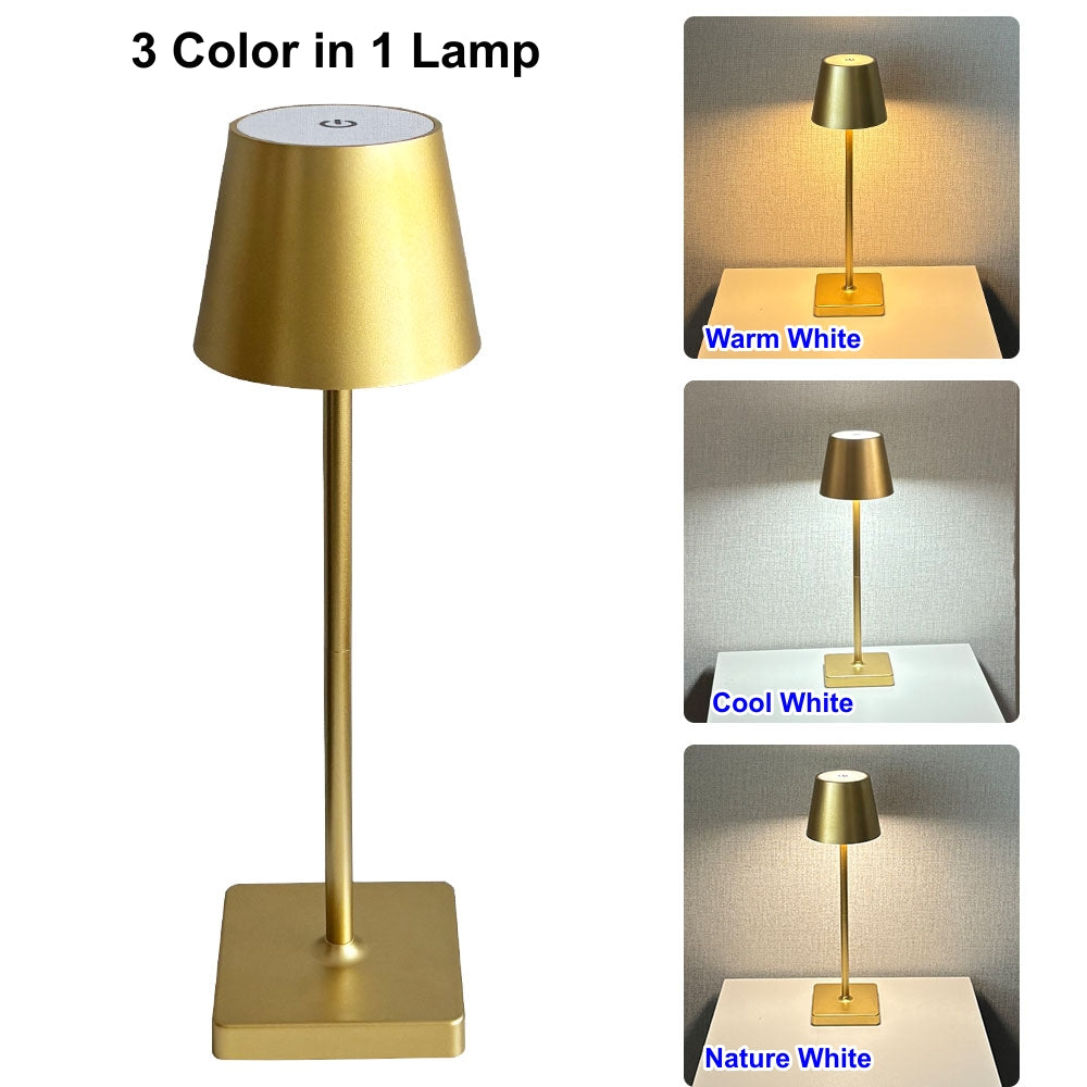 LED Rechargeable Touch Lamp - Mood Light for Bedroom & Office
