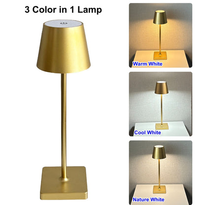 LED Rechargeable Touch Lamp - Mood Light for Bedroom & Office