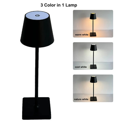 LED Rechargeable Touch Lamp - Mood Light for Bedroom & Office