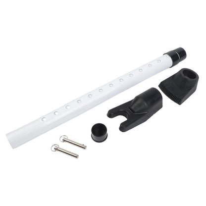 White Adjustable Door Security Bar - Front Door Protection