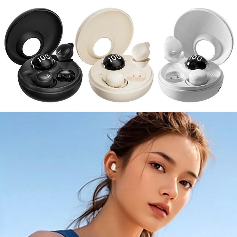 Mini Invisible Sleep Earphones - TWS Wireless Noise Cancelling